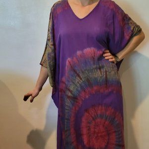 Tie-dye Caftan one-size